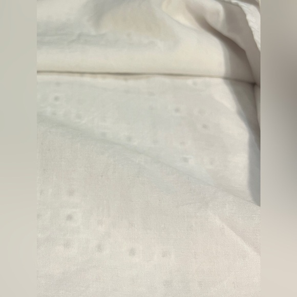 Sigrid Olsen Signature size 8 white eyelet skirt - Picture 9 of 9